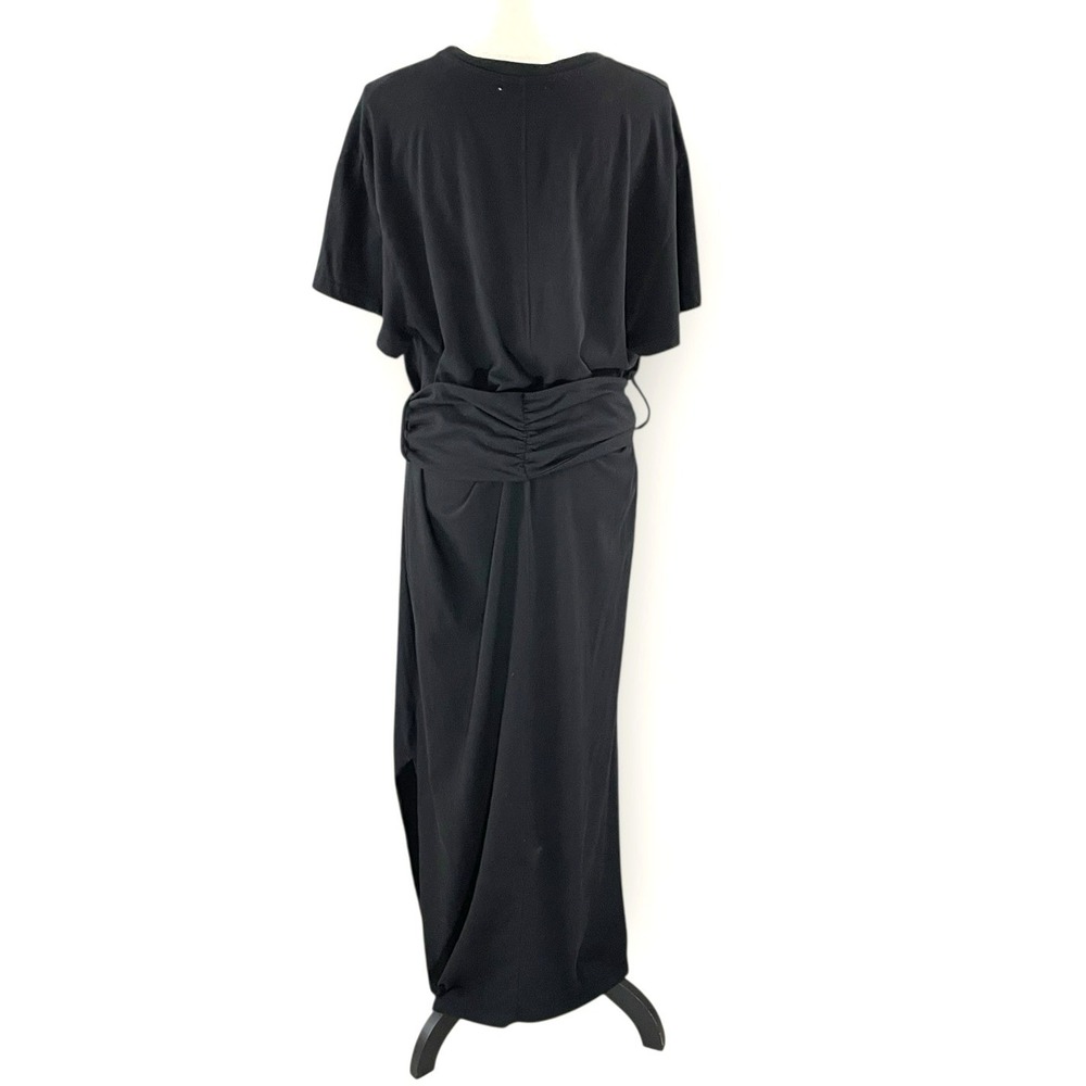 Jonathan Simkhai Minimalist Tie Waist T Shirt Dress Size XL Resortwear Capsule - Picture 4 of 9